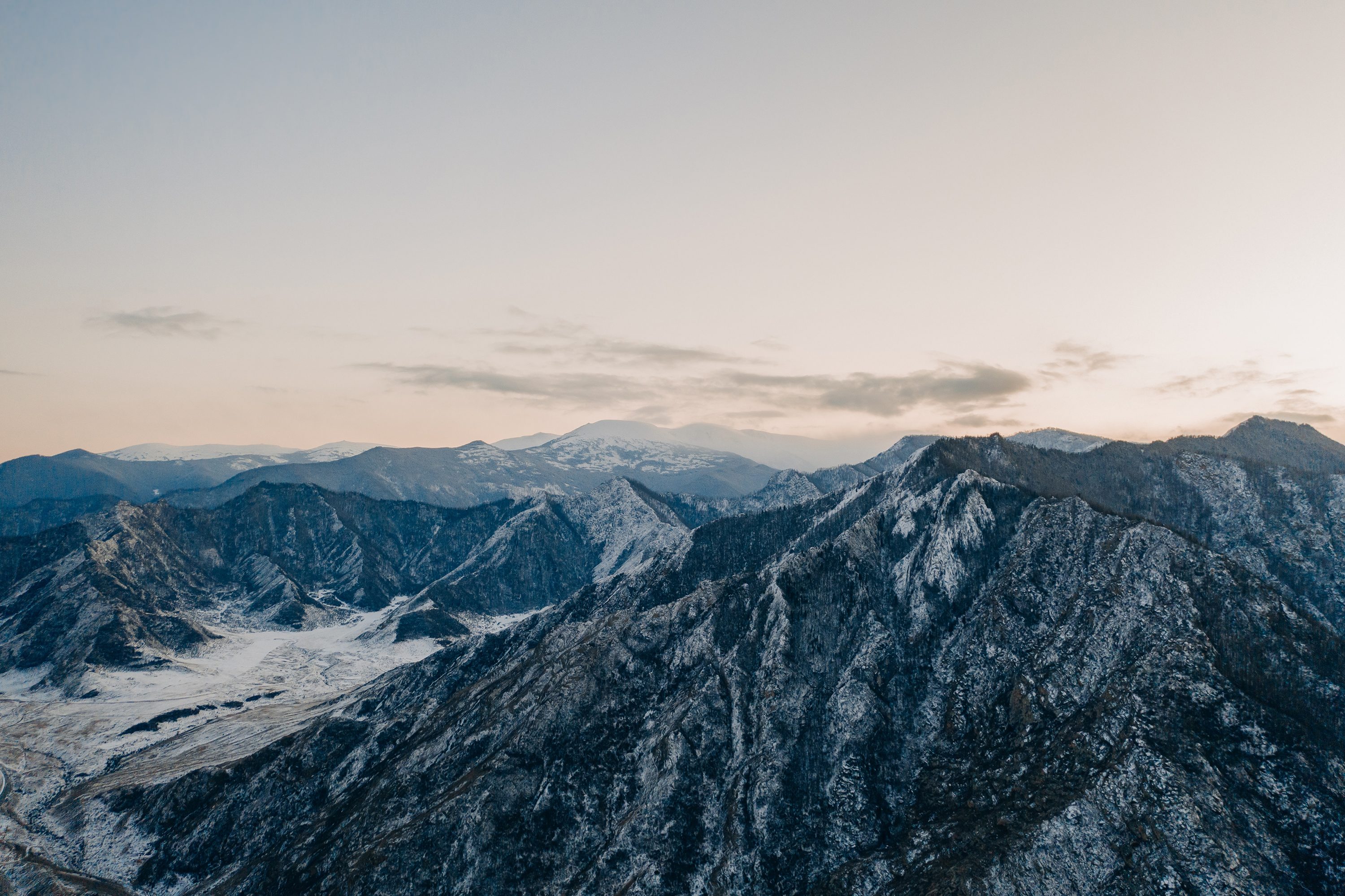 Russian mountains.